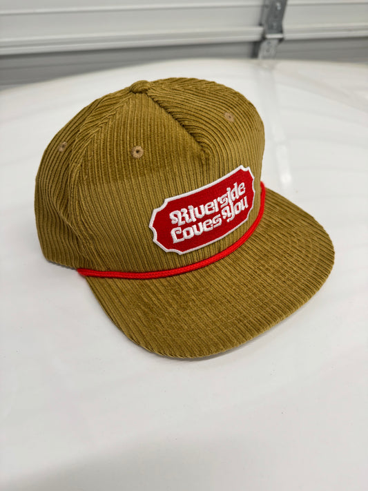 Riverside Loves You Corduroy Hat