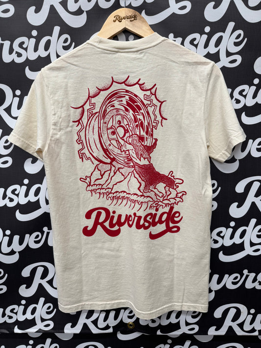 Cream Wheel of Ages Tee