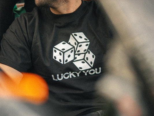 Lucky You Flip Tee
