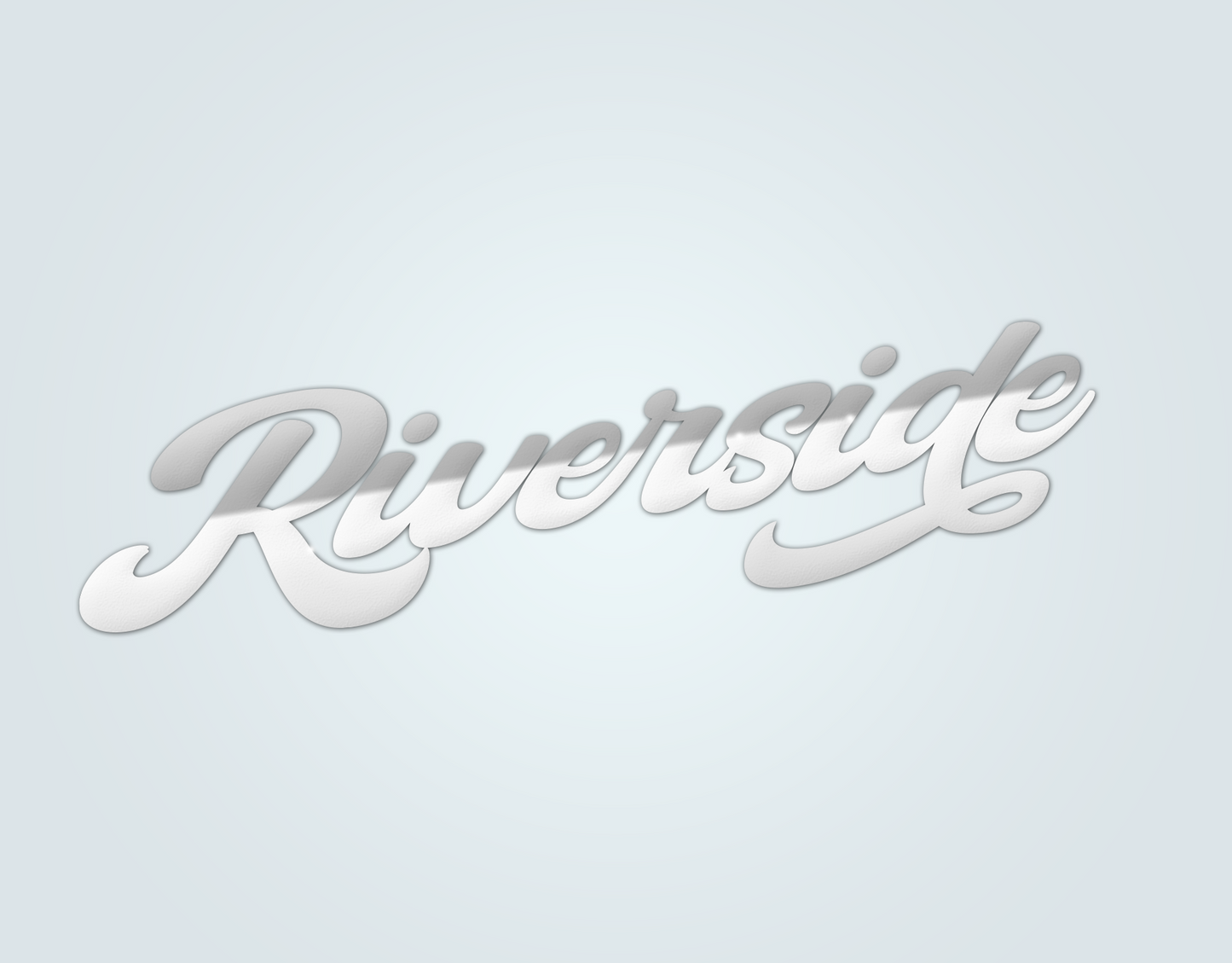 Script Logo Die Cut (3 Colors)